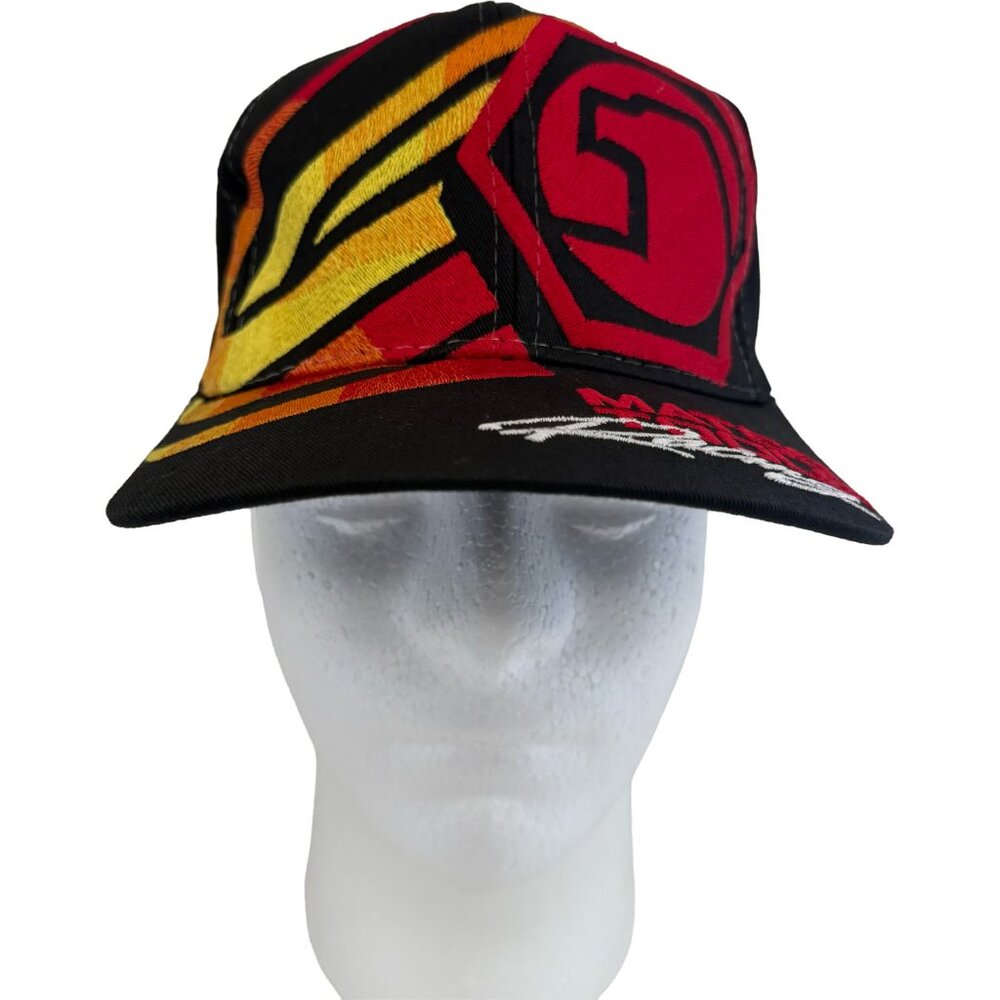 Matco Tools Racing Snapback Hat Red Yellow Black Flames